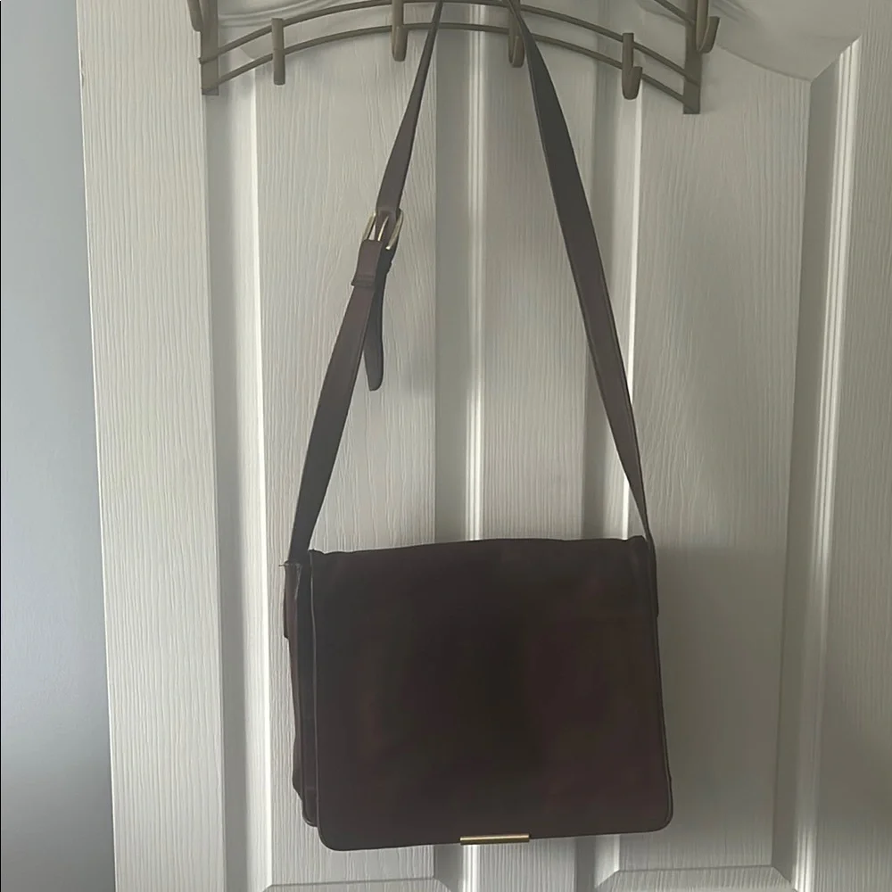 Classic Brown Leather Bag